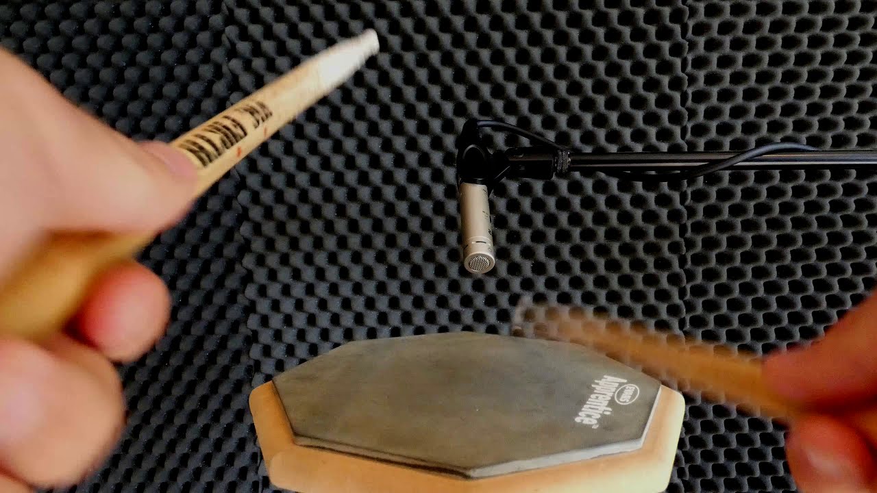 🥁DRUM ASMR🥁: Tapping Practise Pad (⚠️WARNING: TINGLE ALERT⚠️) POV