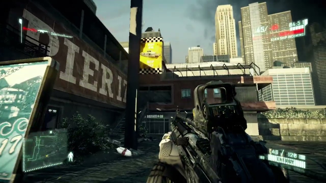 Crysis 2 Online | Crash Site - Pier 17 | Xbox 360