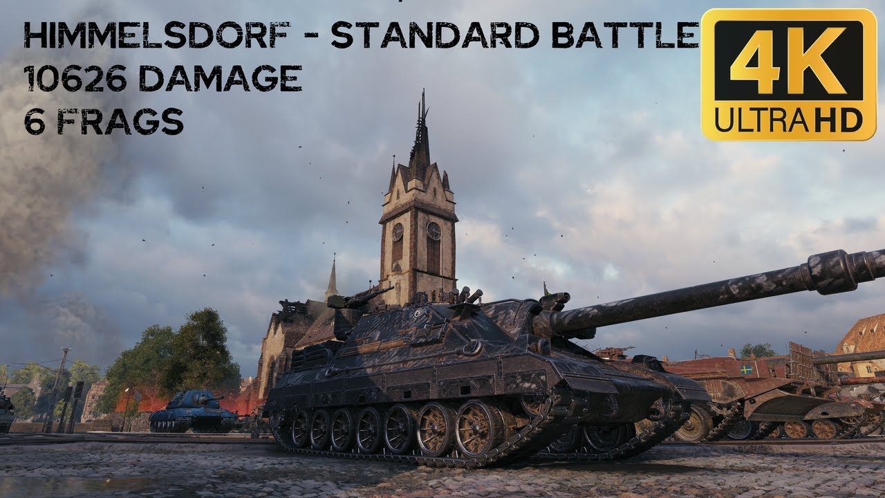 PTZ-78 10,6k damage 6 frags on Himmelsdorf - World of Tanks