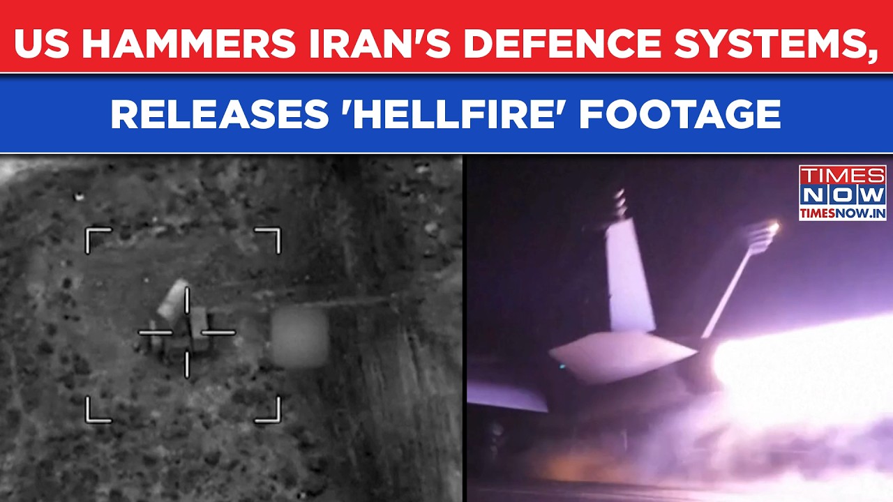 US Hammers Iran: CENTCOM Video Shows Attack On IRGC Targets As Tehran Launches Revenge Strikes