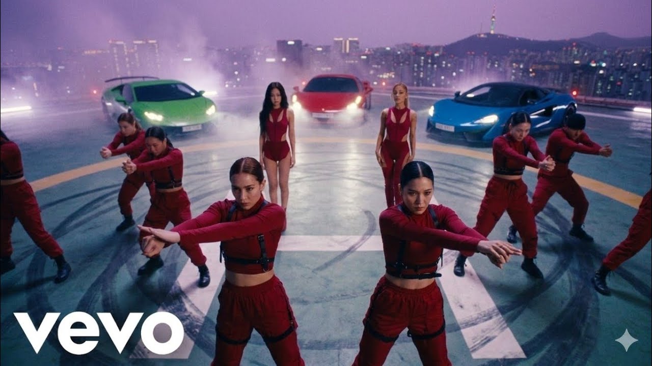 Ariana Grande,Jennie   - Mid day  (ft.  Doja Cat,  Ross,  Lisa  ,Jisoo   Official Music Lyrics)