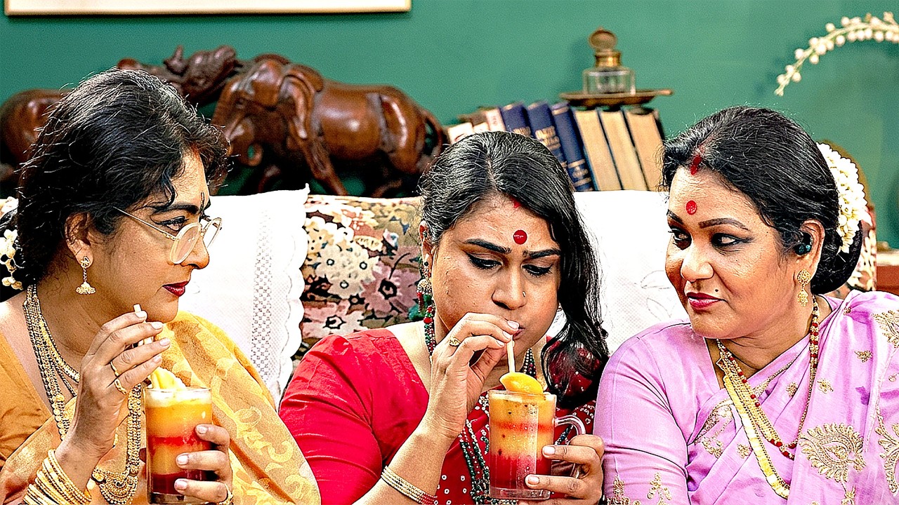 ഹായ് എന്ത് രുചി.. ഒരു ഗ്ലാസ് കൂടി ചോദിക്കട്ടെ | Sreekrishnapurathe Nakshathrathilakkam Comedy HD
