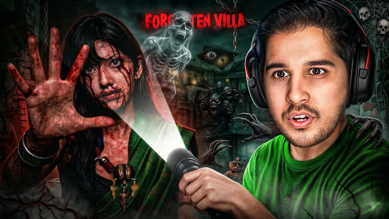 FORGOTTEN VILLA 😱 INDIAN HORROR GAME 😳