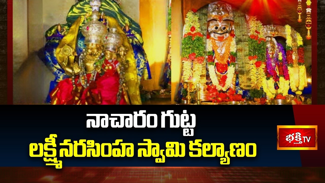 మెదక్ జిల్లాలో అంగరంగ వైభవంగా శ్రీ లక్ష్మీ నరసింహస్వామి కల్యాణం | Medak Narasimha Swamy Kalyanam