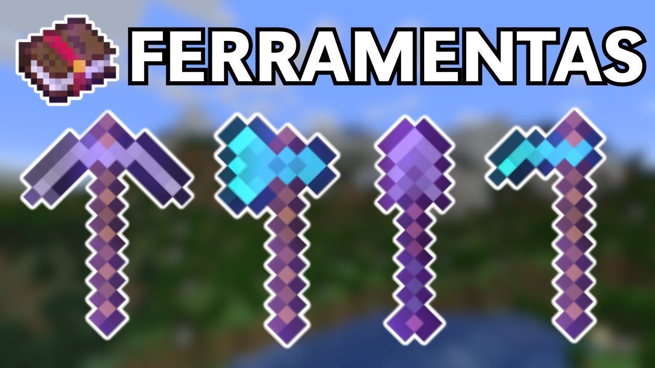 Os Melhores ENCANTAMENTOS para FERRAMENTAS no Minecraft 1.21 - Picareta, Machado, P&aacute; e Enxada