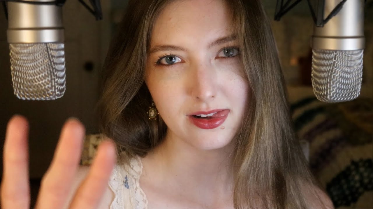 ASMR Tongue Flutters & Mouth Sounds w/ Hand Movements ✨ Ear to Ear