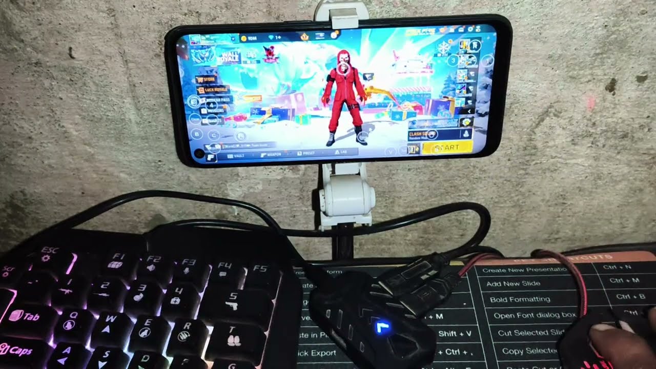 Moowii geming सेटिंग बनाए 100%🔥😱 Keyboard mouse setup moowii geming micro Settings 