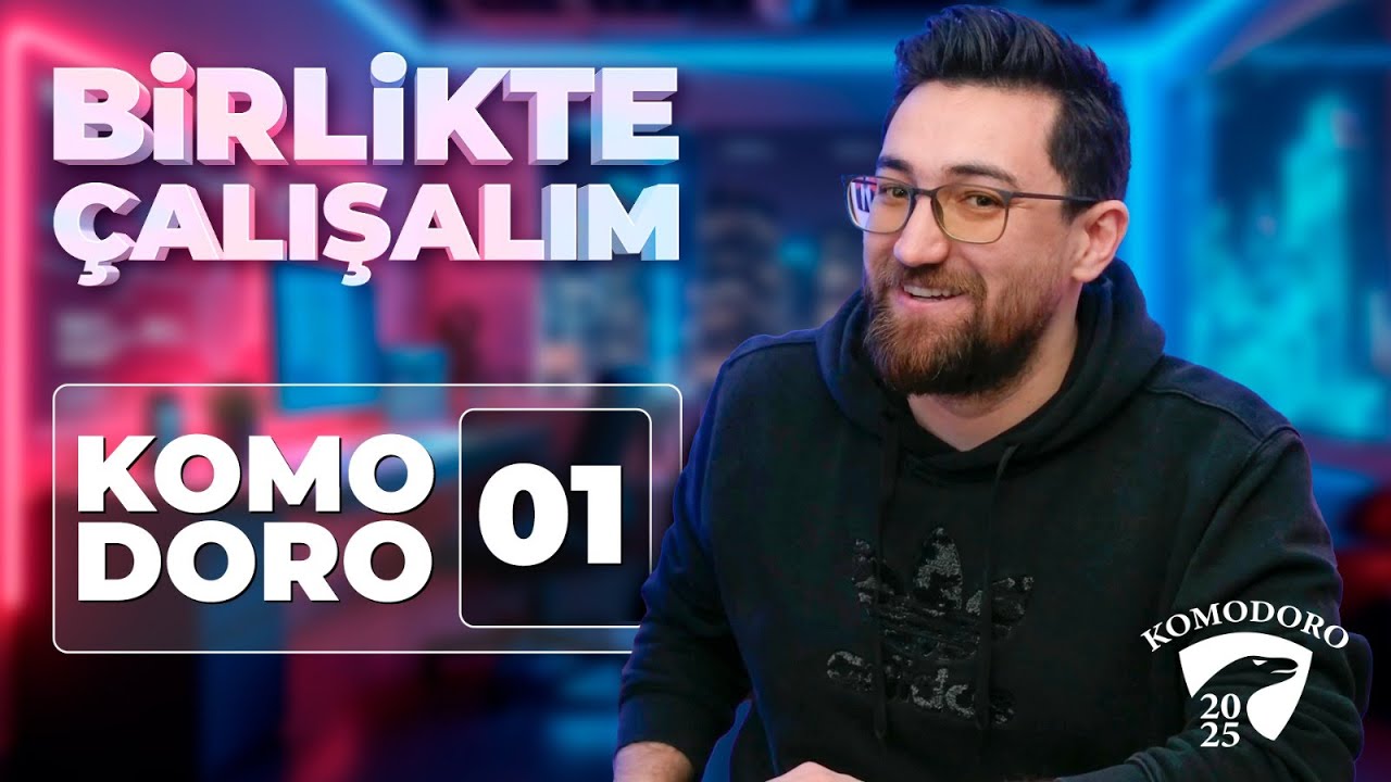 Komodoro #1 | Canlı Yayında Birlikte Ders Çalışıyoruz! | Komodoro Kampı