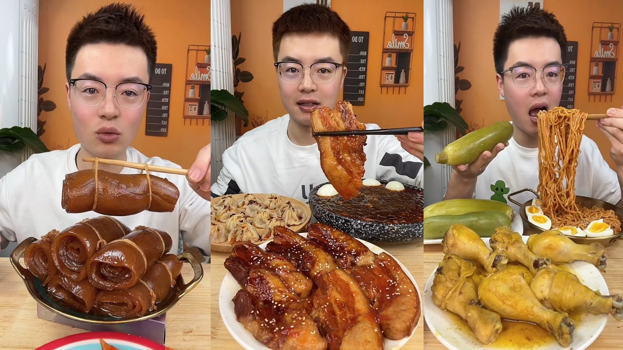 【ASMR】【MUKBANG】東坡肉 BRAISED PORK BELLY | EATING SHOW |CHINESE MUKBANG |食べ |吃播 FANG ASMR #咀嚼音 #217