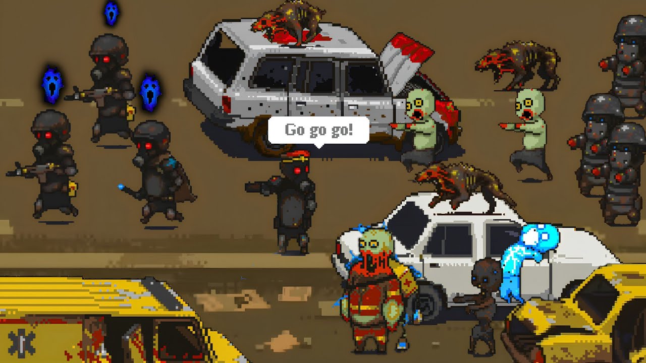 SWAT (TMF) VS ALL CLASSES OF ZOMBIES LEVEL 99 - Dead Ahead Zombie Warfare