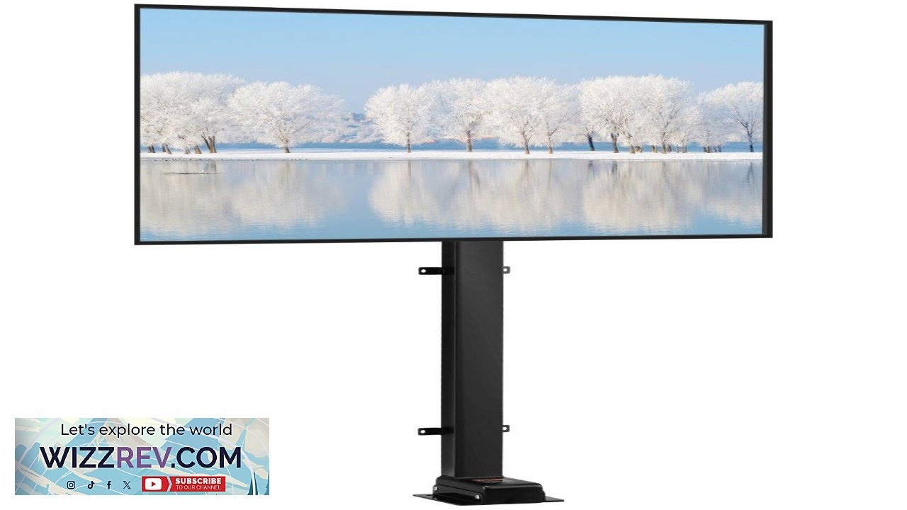 VEVOR Motorized TV Lift Stroke Length 35 Inches Motorized TV Mount Fit