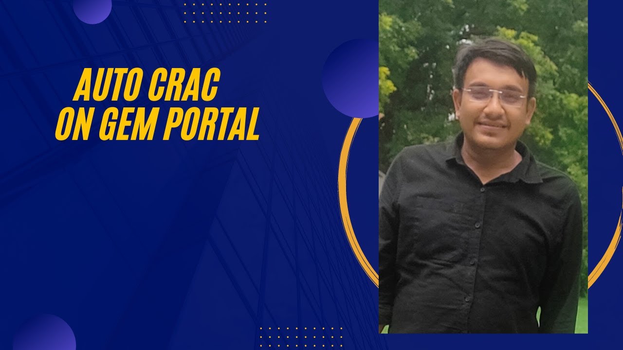 AutoCRAC on GeM Portal    #gem #contractors #bidding