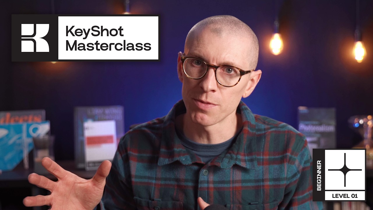 Мастер-класс по KeyShot, уровень 1 &mdash; Новый курс!