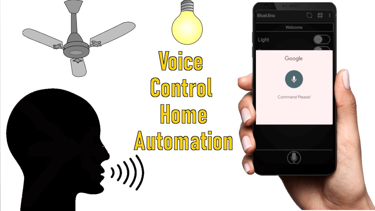 Voice Control Home Automation System using Arduino || Voice control DIY