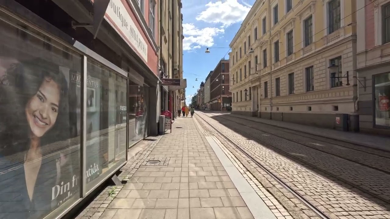 NORRKÖPING SWEDEN STREETWALKING TOUR (SPRING 2024)