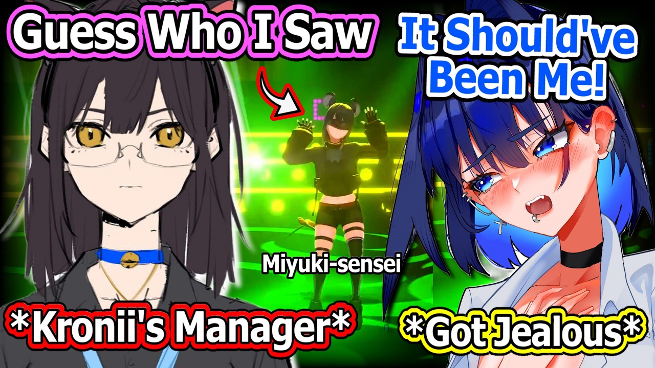 Kronii and her Manager Always Make Each Other Jealous when They Meet This Person in Japan...