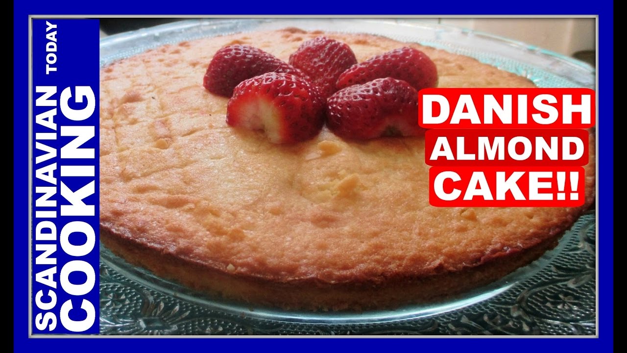 How To Make Homemade Danish Almond Cake 🍰 Mandel Kage