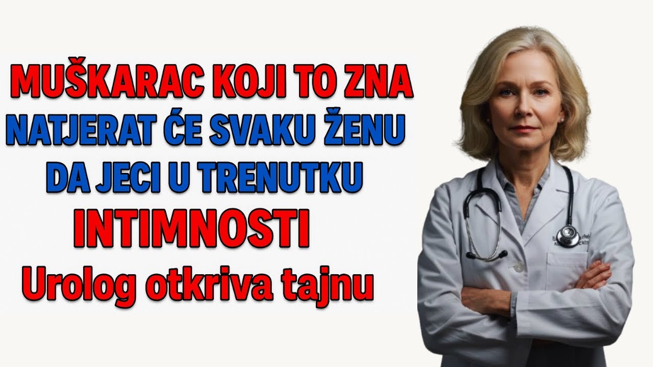 MUŠKARAC KOJI TO ZNA NATJERAT ĆE SVAKU ŽENU DA JECI U TRENUTKU INTIMNOSTI. Urolog otkriva tajnu.