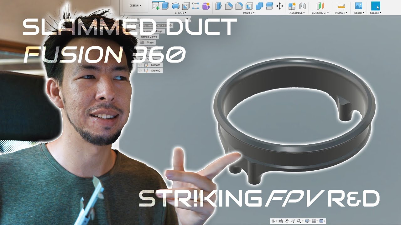 Design Your Own Slammed Cinewhoop Duct in Fusion 360 - Cloud-149