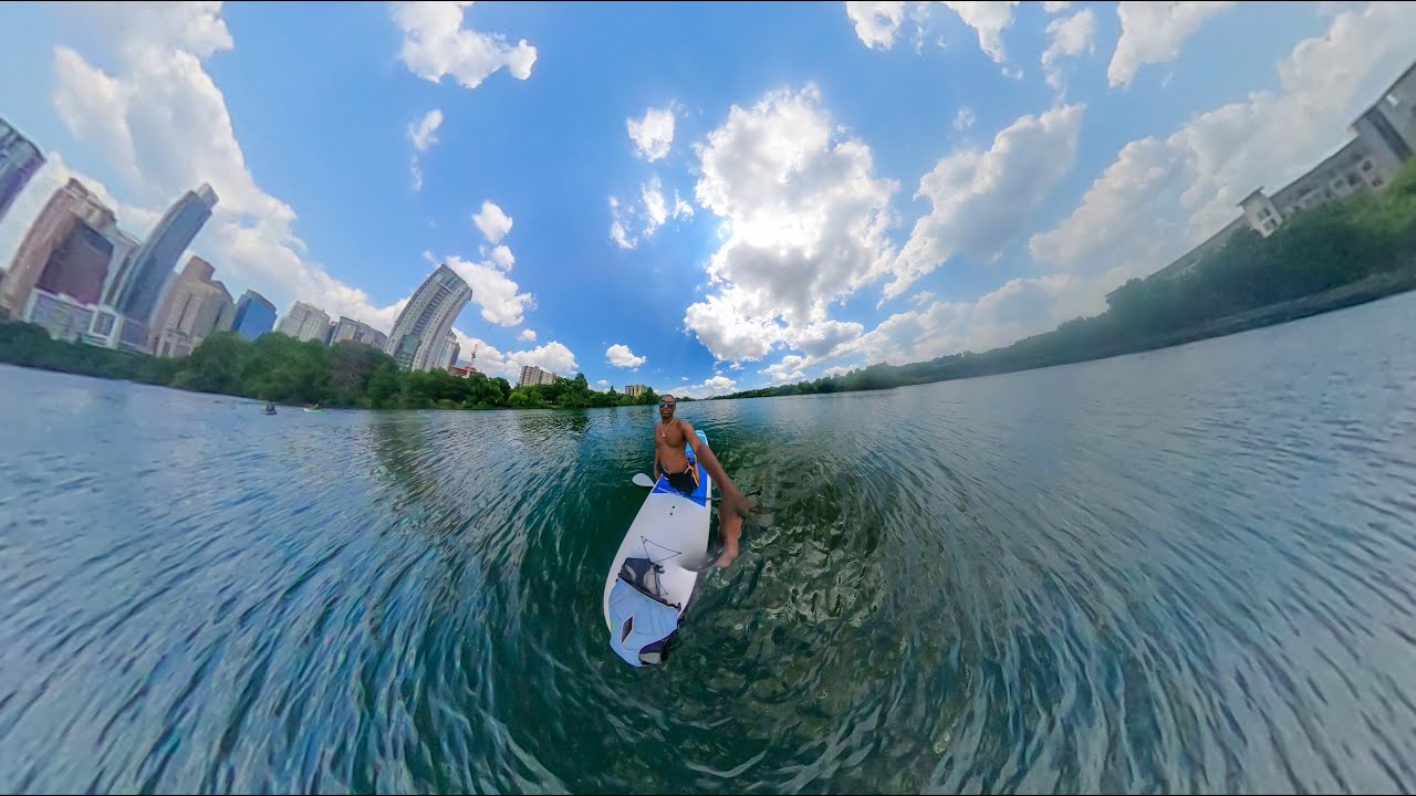 Daily Vlog 51 Come paddle board in Austin Texas with ya boy