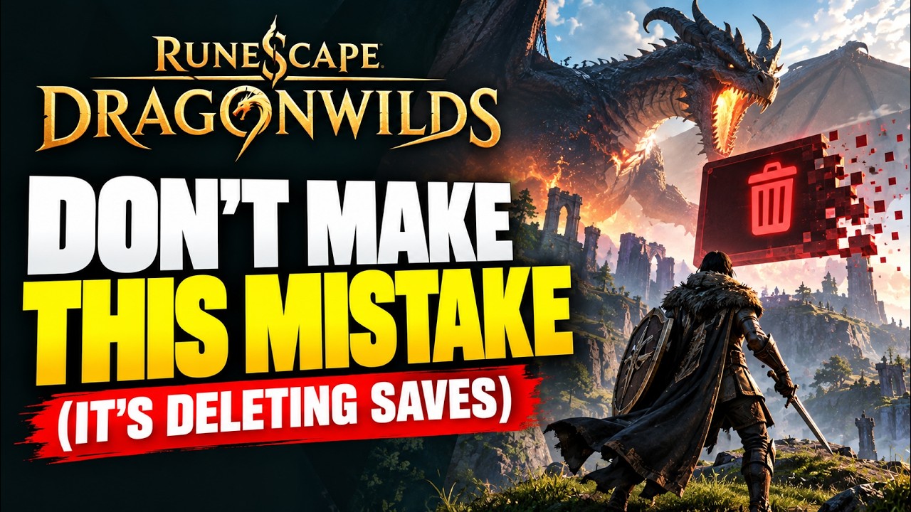 RuneScape Dragonwilds: Don't Make This Mistake (It's Deleting Saves)
