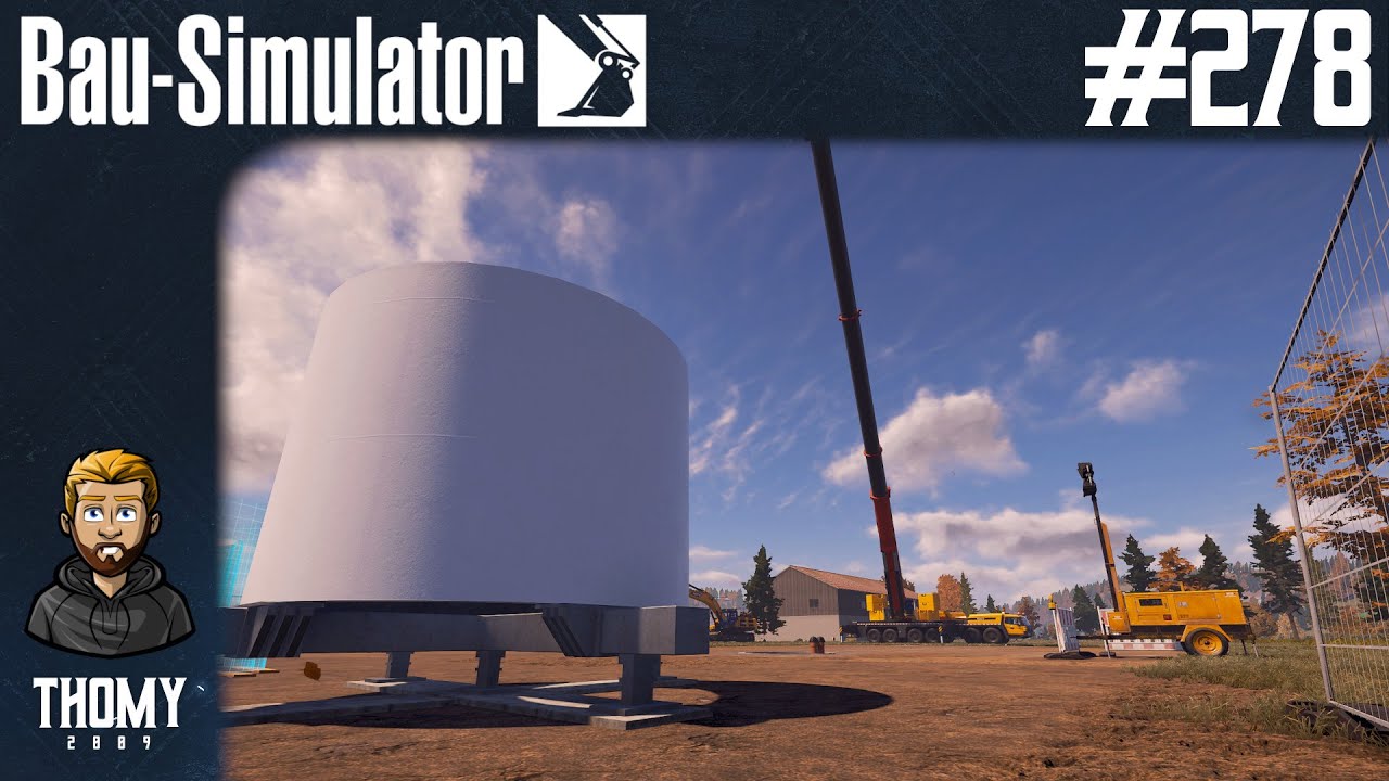 Bau Simulator #278 - Der Windrad Zusammenbau beginnt!