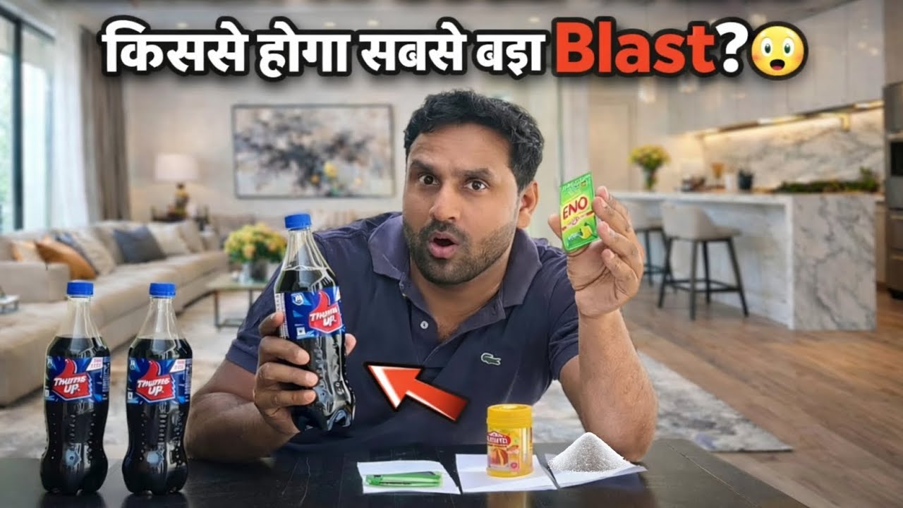 Namak vs Soda vs ENO in Coca-Cola | Coca-Cola Blast Experiment | #experiment