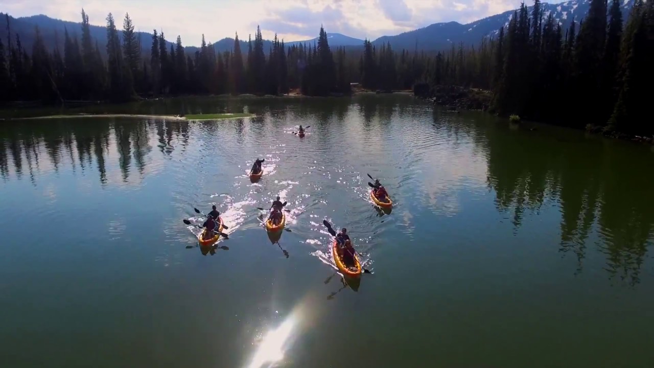 Aerial Tour Of The Central Oregon Cascades