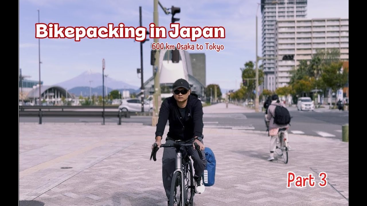 Passing Shizuoka Through Rural Towns | Cycling from Osaka to Tokyo | BIKEPACKING IN JAPAN Part 3
