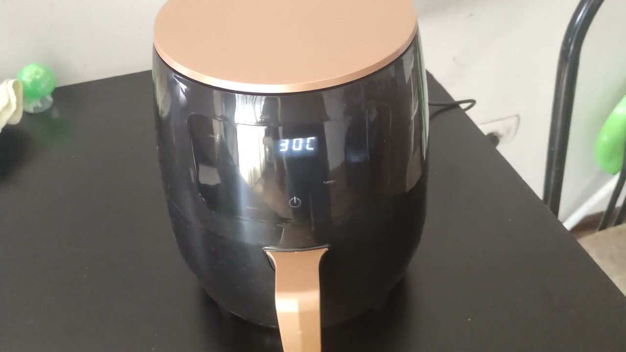 Freidora de aire china airfryer 4.5 litros como funciona Tutorial completo