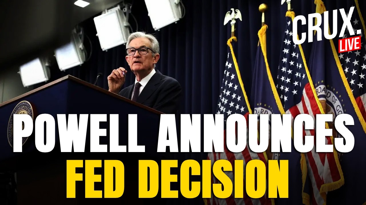 LIVE | US Fed Meeting 2026 | Fed Chair Jerome Powell Announces FOMC Outcome | Trump | Economy | Crux