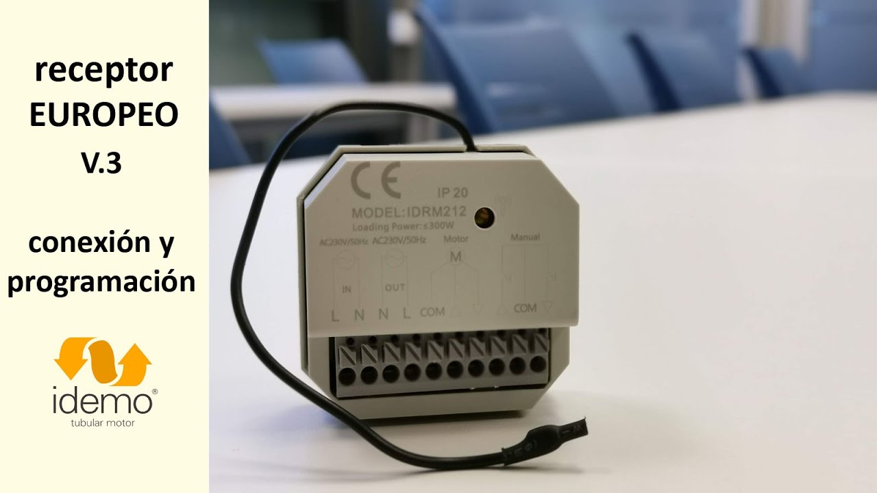 Receptor EUROPEO V.3 instrucciones