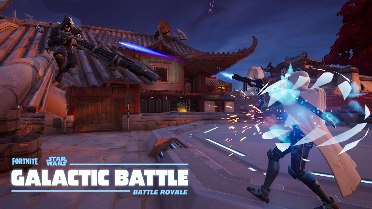 Fortnite 6.M1 Batman vs Darth Vader and his siths