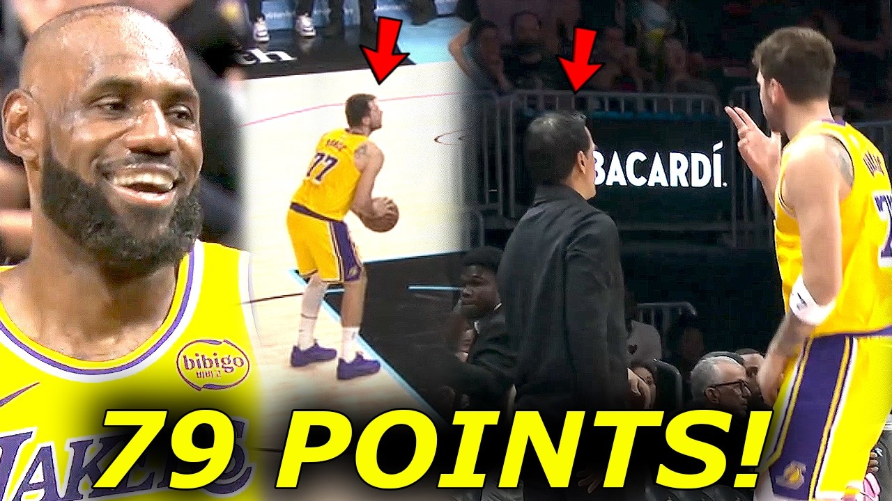 LeBron & Luka 79 POINTS combined! Bagong all-time record ni LBJ, inangasan ni Luka ang fil-am coach!