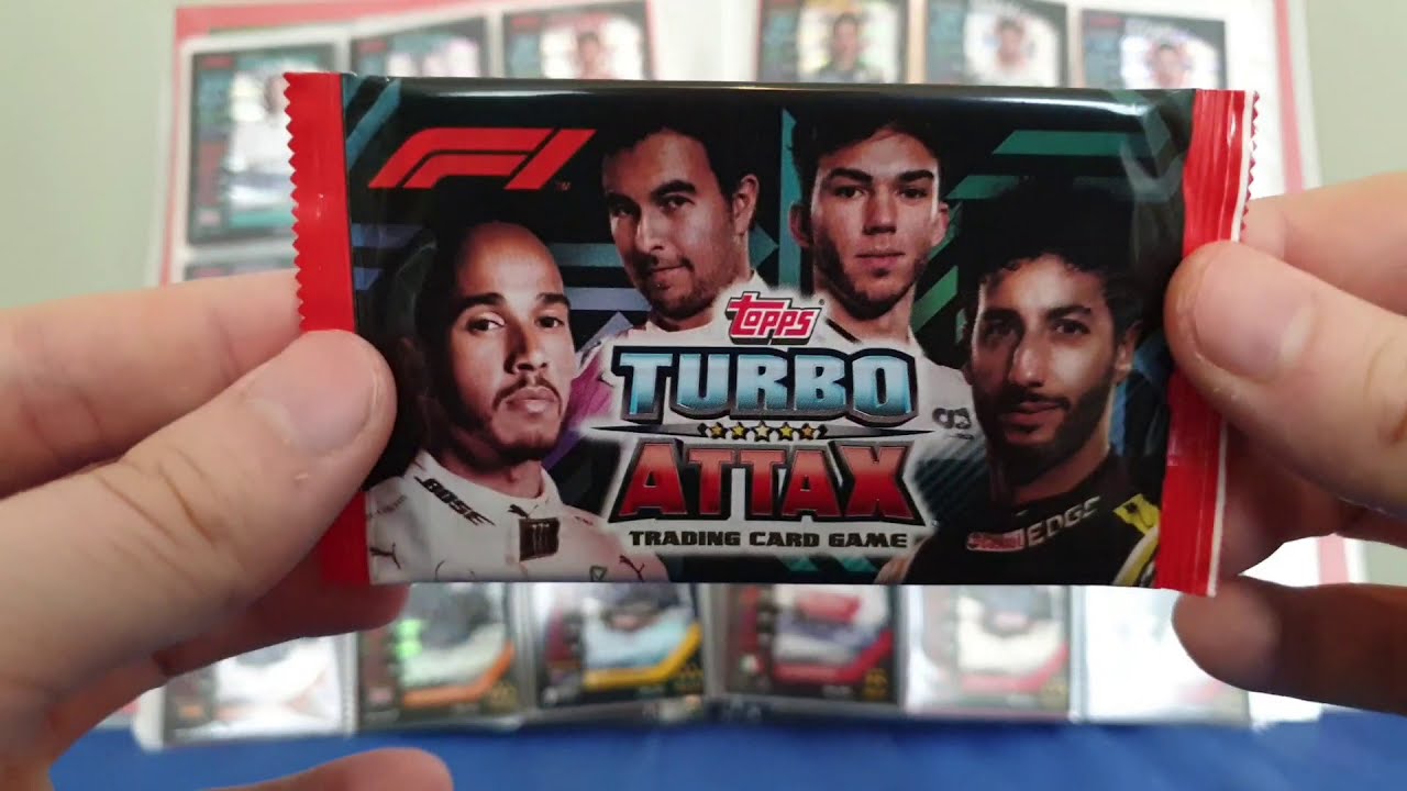 TOPPS TURBO ATTAX TCG COLLECTION SO FAR & PACK OPENING