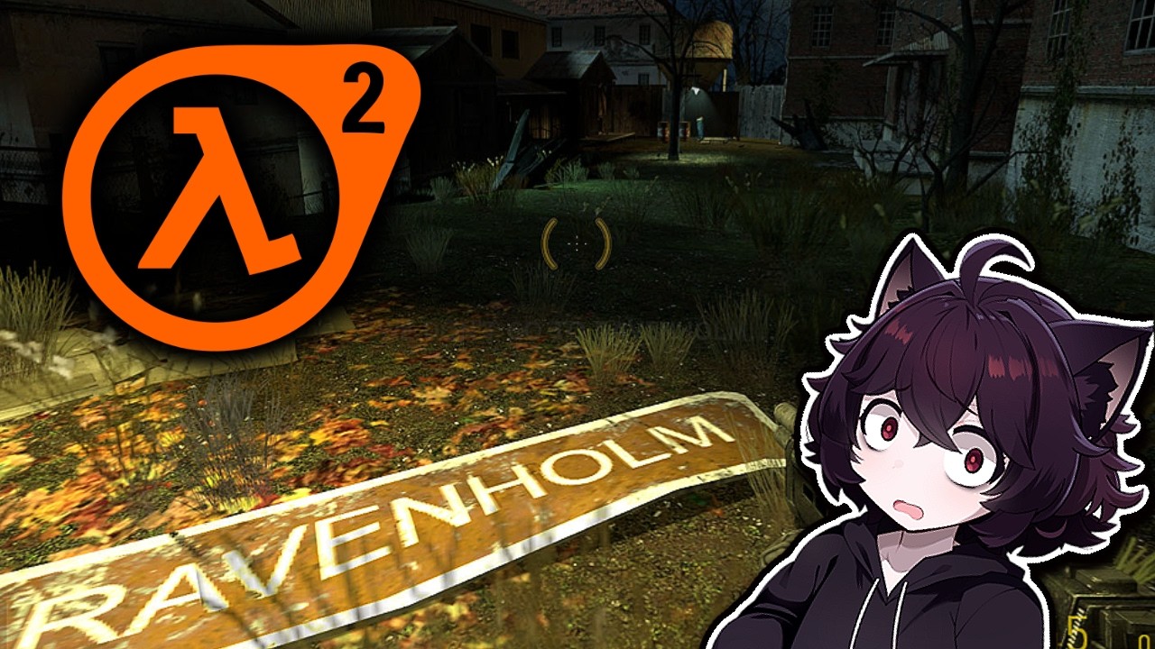 🔴 LIVE【HALF-LIFE 2】we go to Ravenholm #halflife2 #gordonfreeman #femboy #pngtuber #vtuber #anime