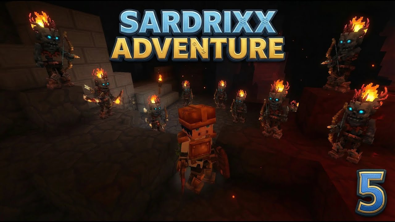 SARDRIXX ADVENTURE #5 VAJAMOS AL SUBMUNDO DE HYTALE 😈😈
