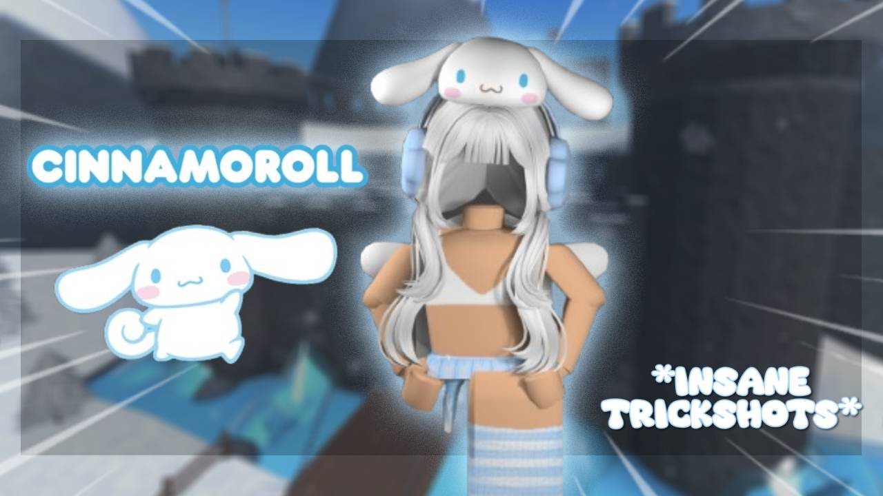 INSANE SHOTS AS CINNAMOROLL WITH NEW SNOWCANNON *CRAZY*