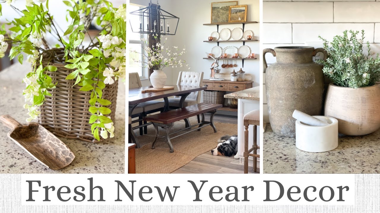 CLEAN UP CHRISTMAS + AFTER CHRISTMAS DECORATING IDEAS | FRESH NEW YEAR DECOR | Jessica Giffin