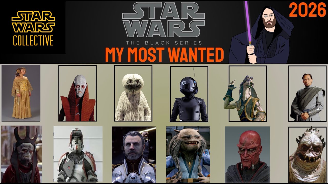 Star Wars Black Series Most Wanted: Топ-12
