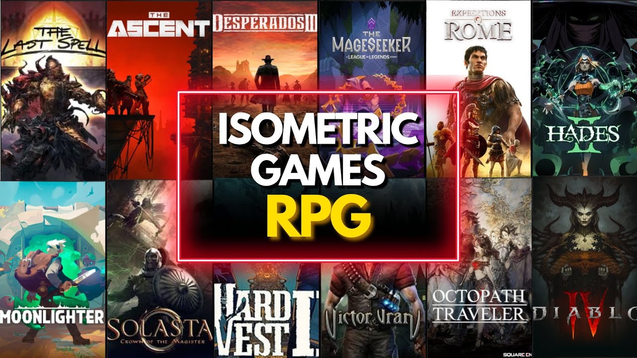 Top 55 Best Isometric RPG Games of All Time