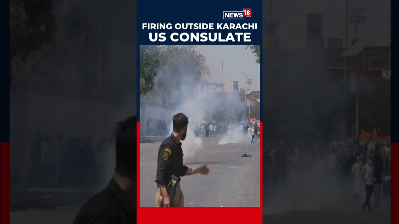Firing Reported Outside US Consulate in Karachi Amid Escalating Protests | N18S | Trending