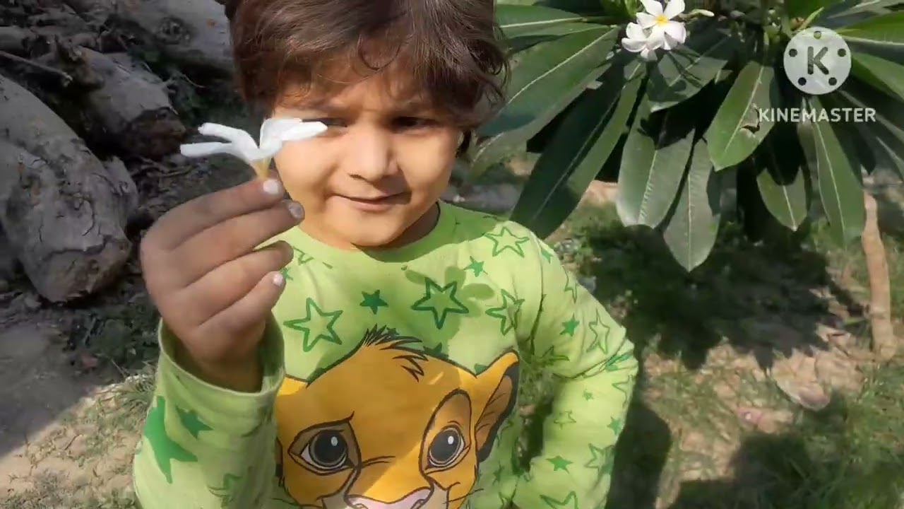 Azka garden tour #fun#vlog 
