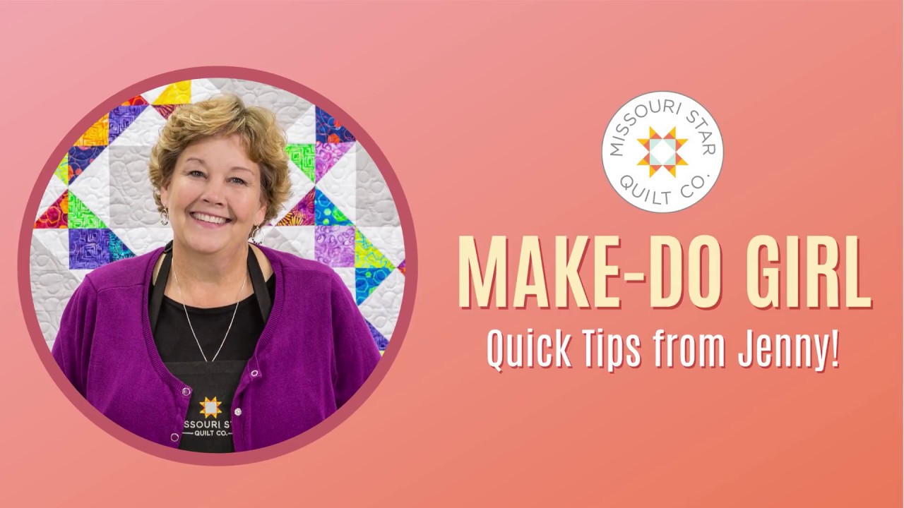 Как вручную связать одеяло с Дженни Доан из Missouri Star Quilt Co.