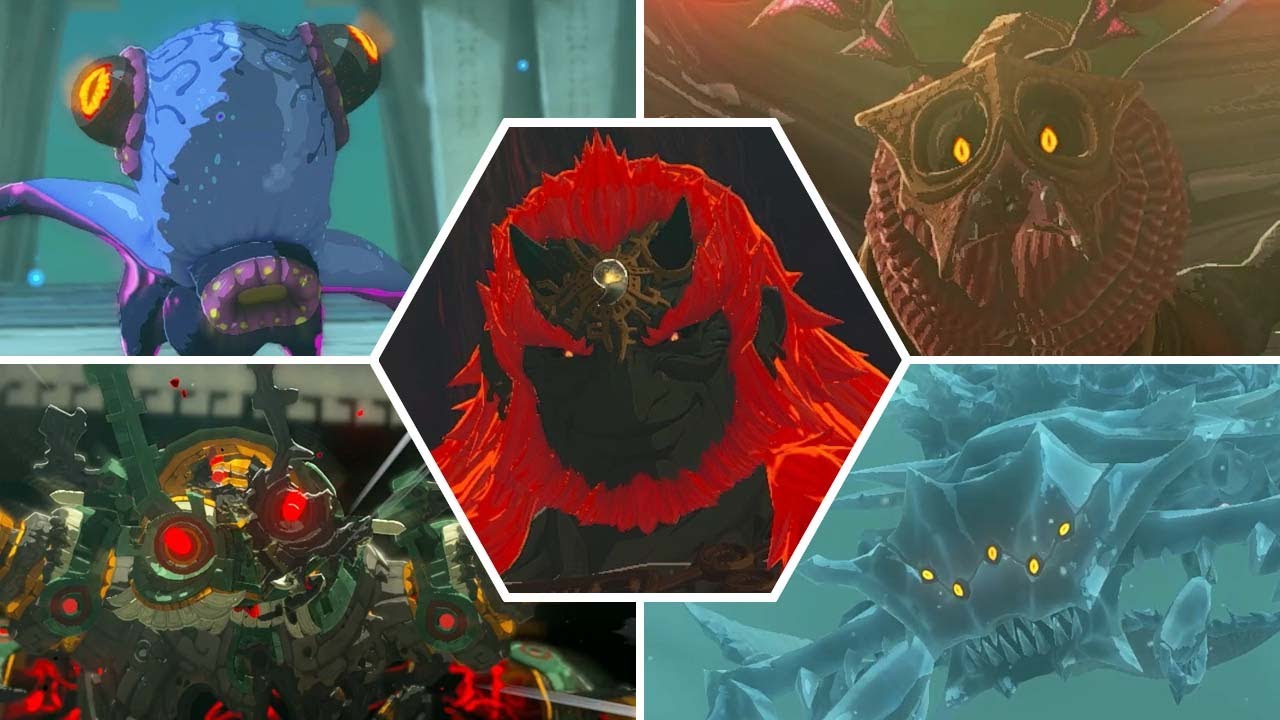 All Boss Fights (Main Story) - The Legend of Zelda: Tears of The Kingdom