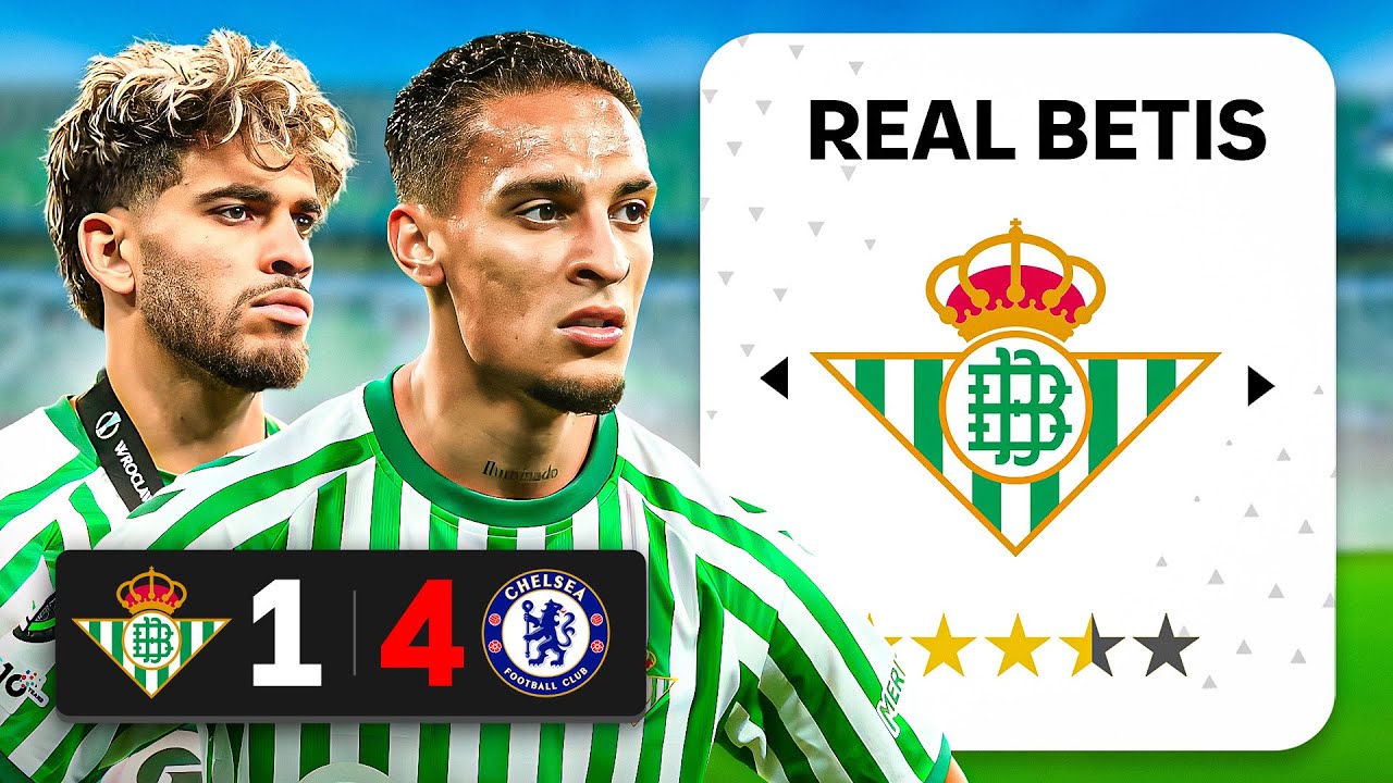 I Rebuild REAL BETIS As They LOST THE FINAL!