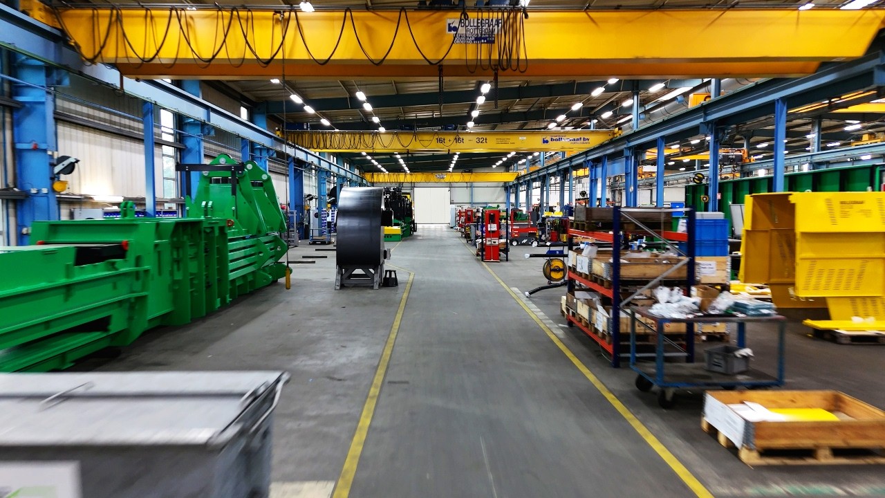Bollegraaf Factory Fly-Through - Metal Fabrication, Assembly and Test Center