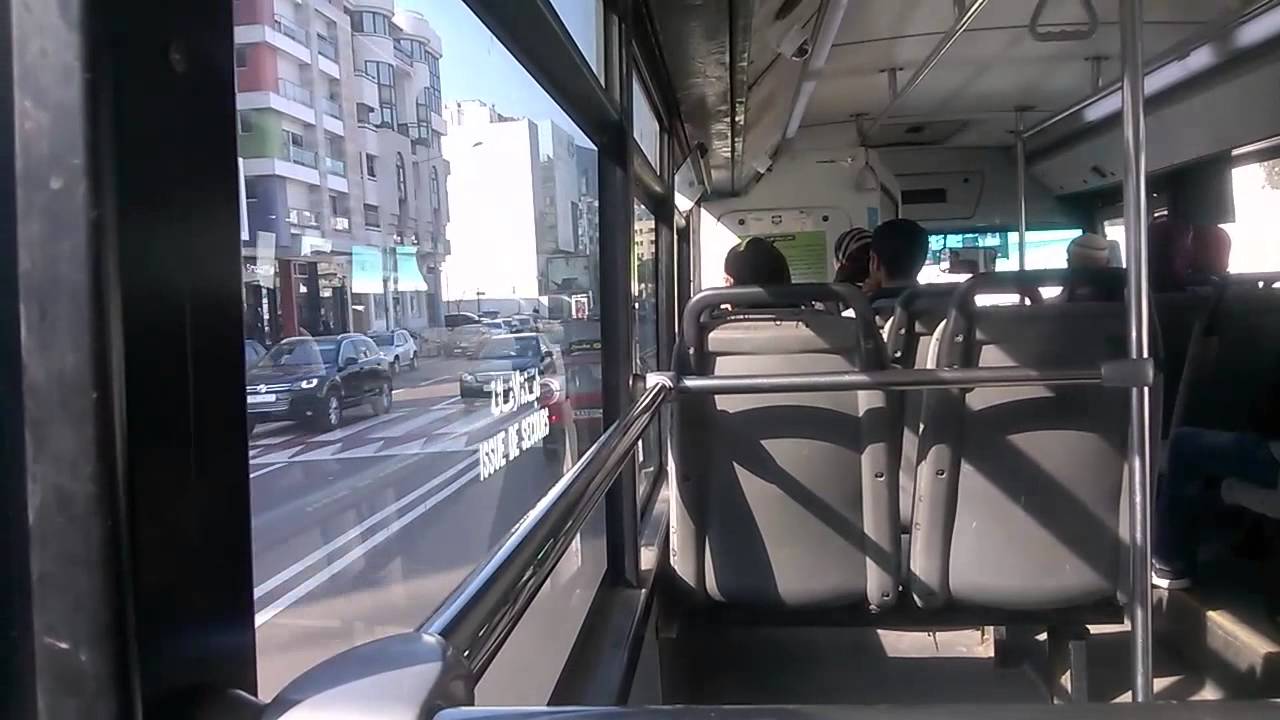 Loud Voith and Klaxon - Volvo B7R (Bus 7080) à Bd Anfa,Maarif