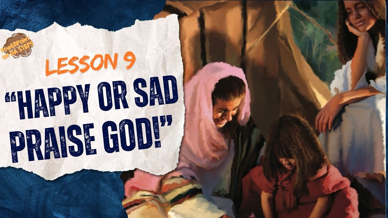Happy or Sad, Praise God! 🙏 Hannah’s Story of Faith & Prayer | #AuntyK #HappySabbath #PowerPoint