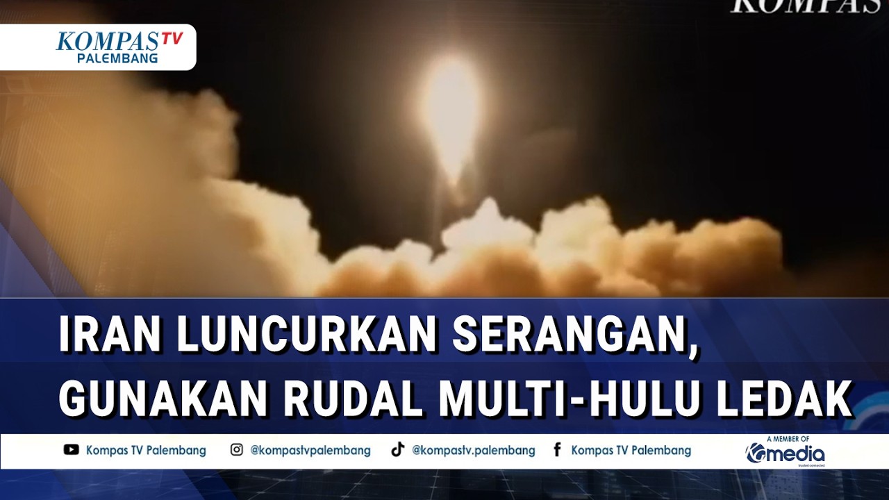 Iran Luncurkan Serangan, Gunakan Rudal Multi-Hulu Ledak